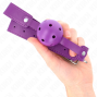 KINK - LILA ATMUNGSAKTIVER BALL 4,5 CM MAG 65 x 2,5 CM