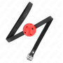 KINK - SIMPLICITY ROT ATMUNGSAKTIVER 4,5 CM BALLGAG 62 x 1,5 CM