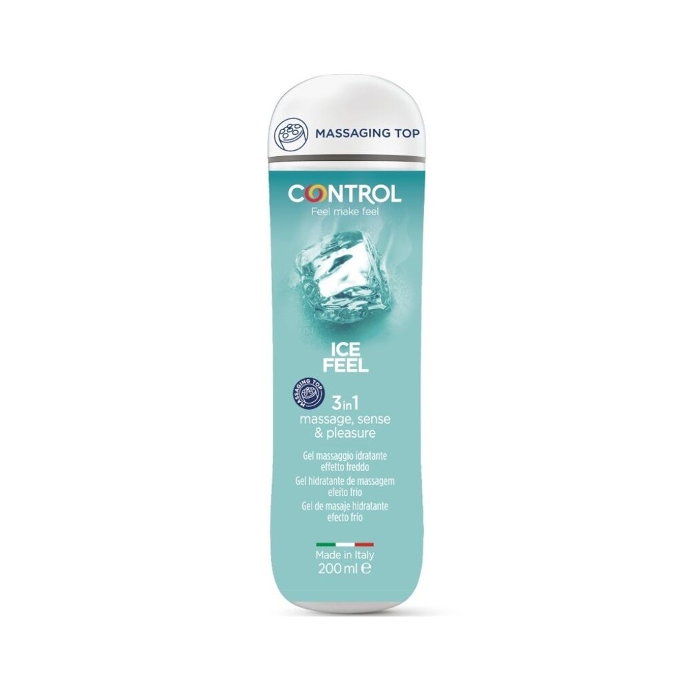 CONTROL - GEL 3 EN 1 SENSATION DE GLACE 200 ML