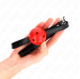 KINK - SIMPLICITY ROT ATMUNGSAKTIVER 4,5 CM BALLGAG 62 x 1,5 CM
