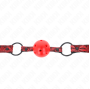 KINK - PALLA CON MOTIVO A DIAMANTI 4.5 CM MODELLO GAG 1 64.5 CM REGOLABILE 42-60 CM