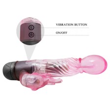 BAILE - GIVE YOU A KIND OF LOVER VIBRATOR WITH PINK RABBIT 10 MODES