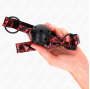 KINK - PALLA CON MOTIVO A DIAMANTI 4.5 CM GAG MODELLO 2 64.5 CM REGOLABILE 42-60 CM