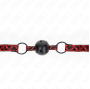 KINK - BOLA PADRÃO DIAMANTE 4,5 CM GAG MODELO 2 64,5 CM AJUSTÁVEL 42-60 CM
