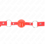 KINK - TPE BALL 4 CM GAG WITH ROJO LOCK 60 x 2 CM