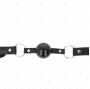 KINK - SCHWARZER TPE-BALL 4 CM Knebel 60 x 2 CM