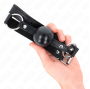 KINK - SCHWARZER TPE-BALL 4 CM Knebel 60 x 2 CM