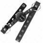 KINK - BALL 4 CM GAG WITH TIP RIVET AND SNAP LOCK 65 x 2 CM