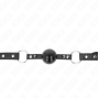 KINK - BALL 4 CM GAG WITH TIP RIVET AND SNAP LOCK 65 x 2 CM