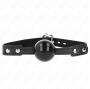 KINK - BOLA TPE MACIA 4 CM GAG MODELO 3 60 x 2 CM AJUSTÁVEL 37-52 CM