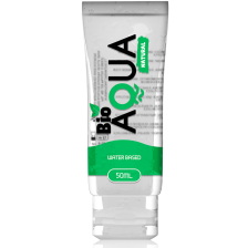 LUBRICANTE AL AGUA BIOAQUA INGREDIENTES NATURALES 50 ML