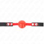 KINK - PALLA MORBIDA IN TPE 4 CM MODELLO GAG 4 60 x 2 CM REGOLABILE 37-52 CM