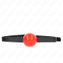 KINK - RED SINGLE SOLID BALL 4 CM GAG 65 x 1.5 CM