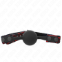 KINK - SFERA IN SILICONE SCANDALO 4 CM MODELLO GAG 1 65 x 2 CM