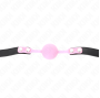 KINK - LUMINOUS SILICONE BALL 4 CM GAG 60 x 2 CM