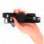 KINK - MODEL 1 SILICONE BALL 4 CM GAG WITH LOCK 60 x 2 CM