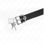 KINK - MODEL 1 SILICONE BALL 4 CM GAG WITH LOCK 60 x 2 CM