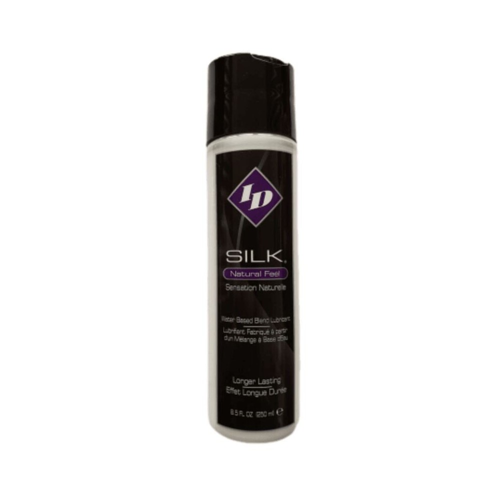 ID SILK -WATER AND SILICONE BASED LUBRICANT NATURAL FEEL 250 ML