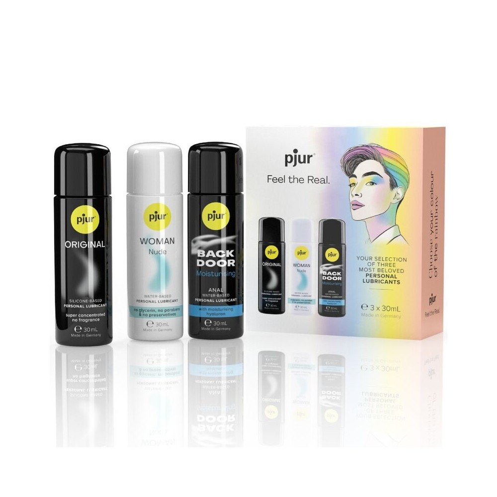 PJUR - PRIDE SET PREMIUM LUBRICANTS 3 X 30 ML