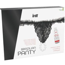 INTT RELEASES - SCHWARZES BRASILIANISCHES HÖSCHEN MIT PERLEN UND SCHMIERGEL 50 ML