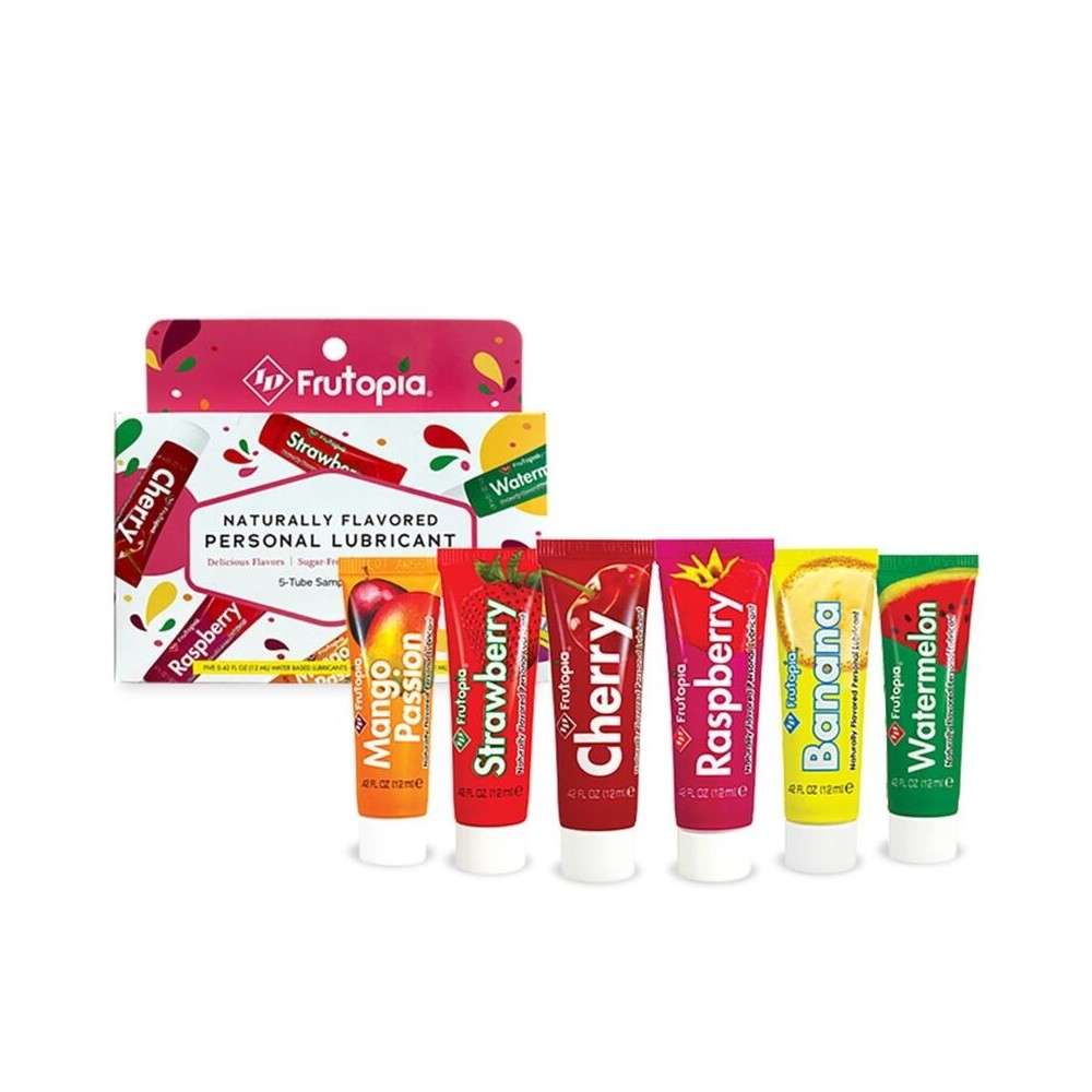 ID FRUTOPIA - LUBRIFICANTI ASSORTITI 5 CONFEZIONE DA 12 ML