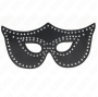 KINK - LEATHERETTE MASK WITH RIVETS MODEL 2 30 x 12 CM