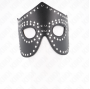 KINK - LEATHERETTE MASK WITH RIVETS MODEL 2 30 x 12 CM