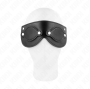 KINK - MASQUE EN CUIRETTE AVEC CACHE-YEUX DÉTACHABLES 22 x 9 CM