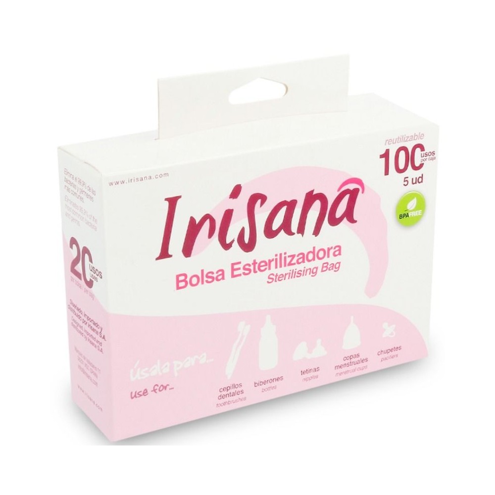 IRISANA - SACO ESTERILIZANTE 5 UNIDADES