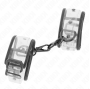 KINK - CLEAR WRIST CUFFS ADJUSTABLE 18-30 CM X 5.5 CM