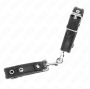 KINK - MINI BRACCIALETTI NERI CON BORCHIE REGOLABILI 16-22 CM X 2 CM