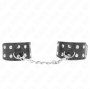 KINK - ARMBÄNDER MIT DOPPELTER REIHE VERSTELLBARER NIETEN SCHWARZ