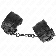 KINK - PUNHOS PRETOS AJUSTÁVEIS 20-30 CM X 6 CM