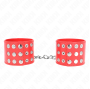 KINK - WRIST RESTRAINTS WITH SNAP FASTEN RED ADJUSTABLE 19-24 CM X 5.5 CM