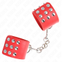 KINK - RESISTENZA DA POLSO CON CHIUSURA A SCATTO ROSSO REGOLABILE 19-24 CM X 5,5 CM