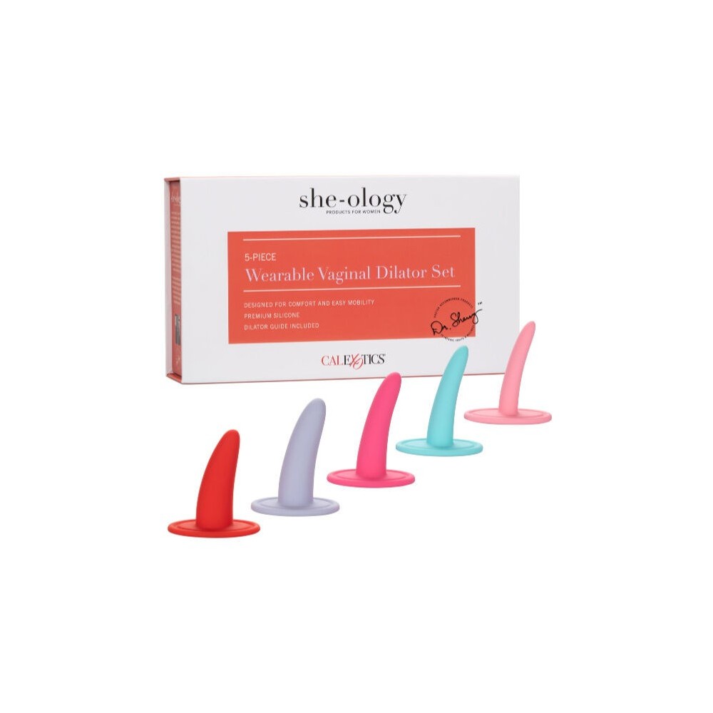 CALEXOTICS - 5-TEILIGES TRAGBARES DILATOR-SET