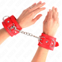 KINK - RESISTENZA DA POLSO CON 3 ANELLI A D REGOLABILE ROSSO 17,5-25 CM X 6 CM