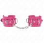 KINK - RESISTENZA DA POLSO CON 3 ANELLI A D REGOLABILE ROSA 17.5-25 CM X 6 CM