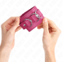 KINK - RESISTENZA DA POLSO CON 3 ANELLI A D REGOLABILE ROSA 17.5-25 CM X 6 CM