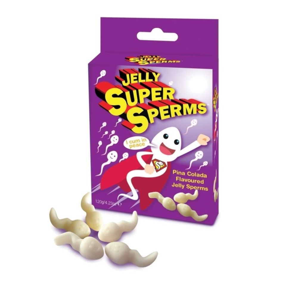 SPENCER & FLEETWOOD - JELLY SUPER SPERM GOMMIES FORMA SPERMA 120 GR