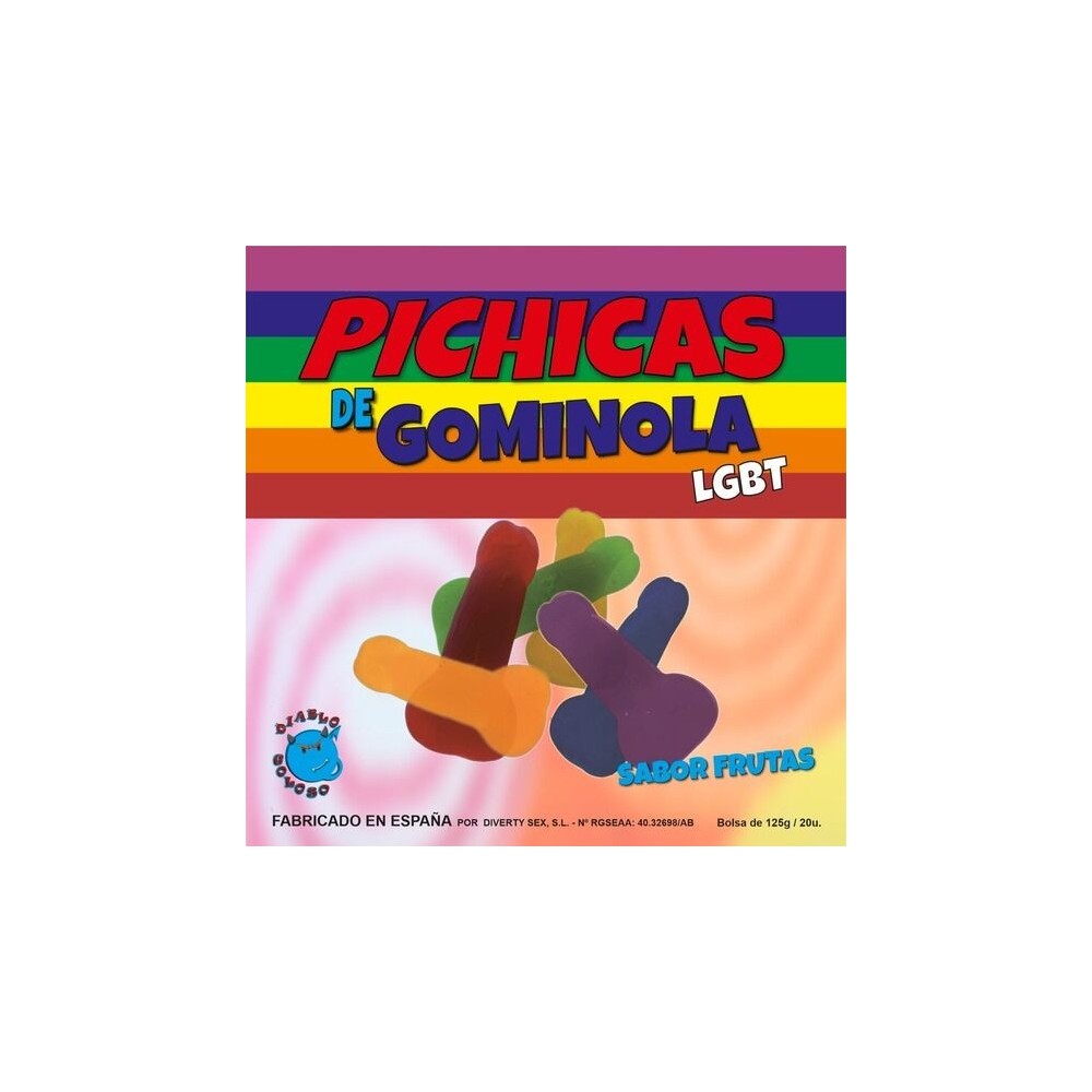 PRIDE - FRUITS DE PÉNIS GUMMY LGBT