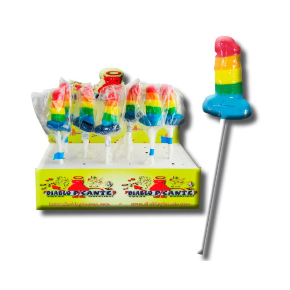 PRIDE - GUMMI-LUTSCHER-PENIS LGBT