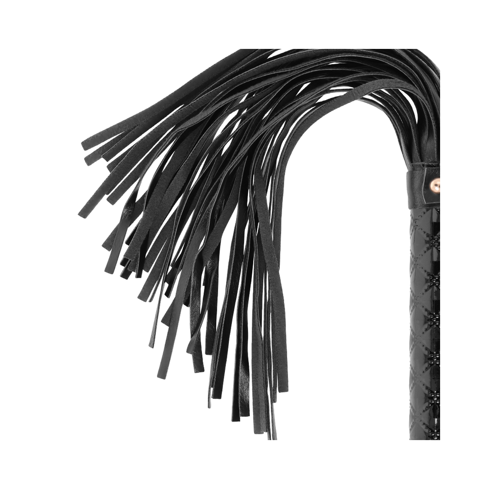 BEGME - BLACK EDITION FLOGGER DE COURO VEGANO