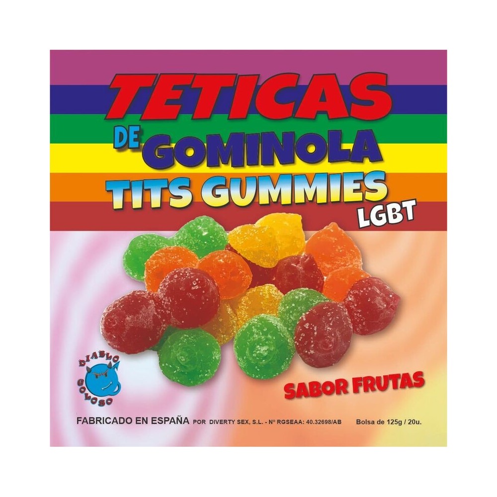 DIABLO GOLOSO - ASSORTED SUGAR GUMMY TEETICS LGTB