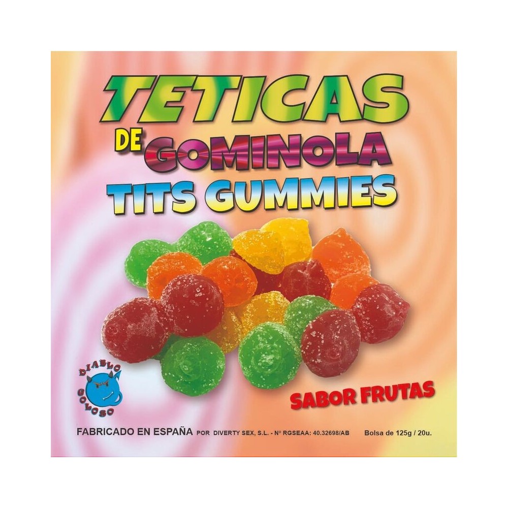 DIABLO GOLOSO - ASSORTED SUGAR GUMMY TEATS