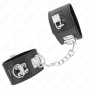 KINK - PUNHOS MULTPOSIÇÕES COM FECHAMENTO DE CADEADO PRETO AJUSTÁVEIS 16-23 CM X 5,5 CM