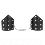 KINK - BRACELETS STYLE POINT NOIR AVEC CHAÎNE RÉGLABLE 17-23 CM X 8,5 CM