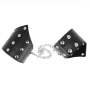 KINK - BRACELETS STYLE POINT NOIR AVEC CHAÎNE RÉGLABLE 17-23 CM X 8,5 CM