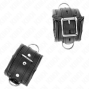 KINK - HEAVY WRIST RESTRAINTS WITH BLACK FUR LINED ADJUSTABLE 20-30 CM X 6 CM