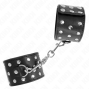 KINK - RETENUES-POIGNETS PUNK RÉGLABLES 19-24 CM X 5,5 CM